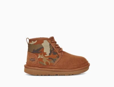 UGG Neumel II Camo Boots for Big Kids - Brown Camo India